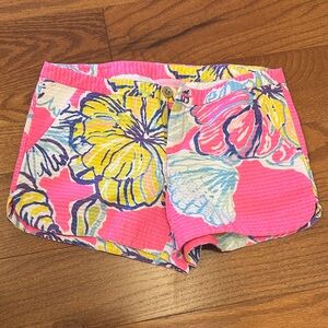 Lilly Pulitzer Pink Floral Shorts